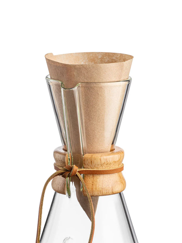CHEMEX® Natural Half Moon Filters | 100-Pack
