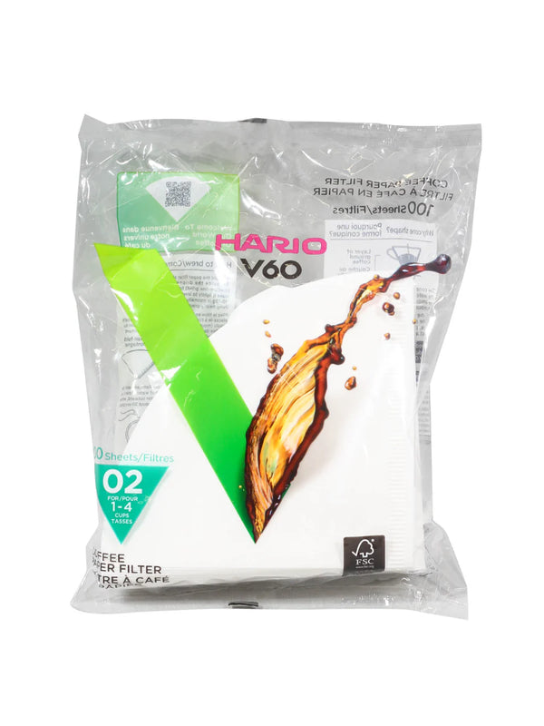 HARIO V60-02 Filters | 100-Pack