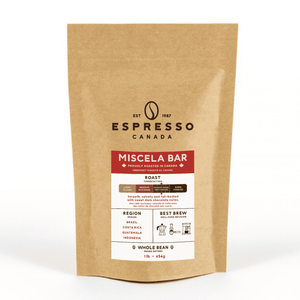 Espresso Canada Miscela Bar Coffee Beans Bag