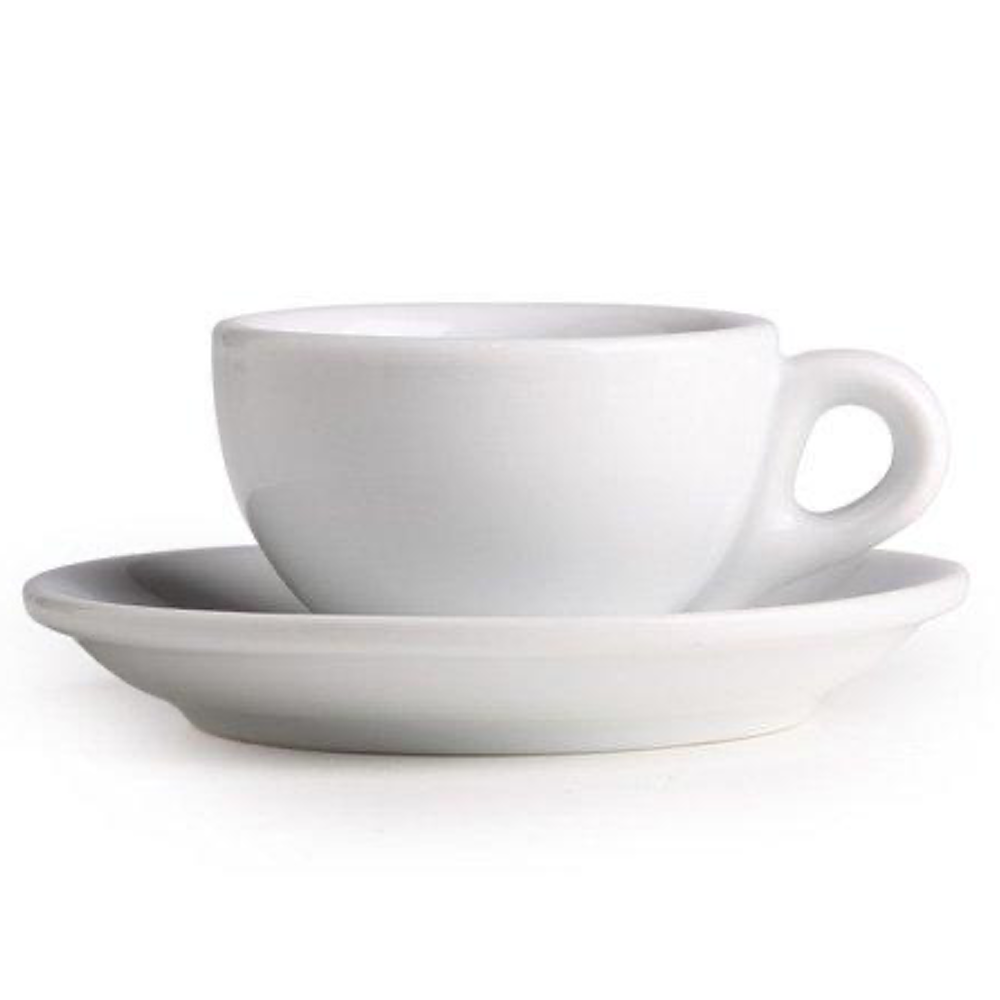White Nuova Point Espresso Cups Sorrento Style