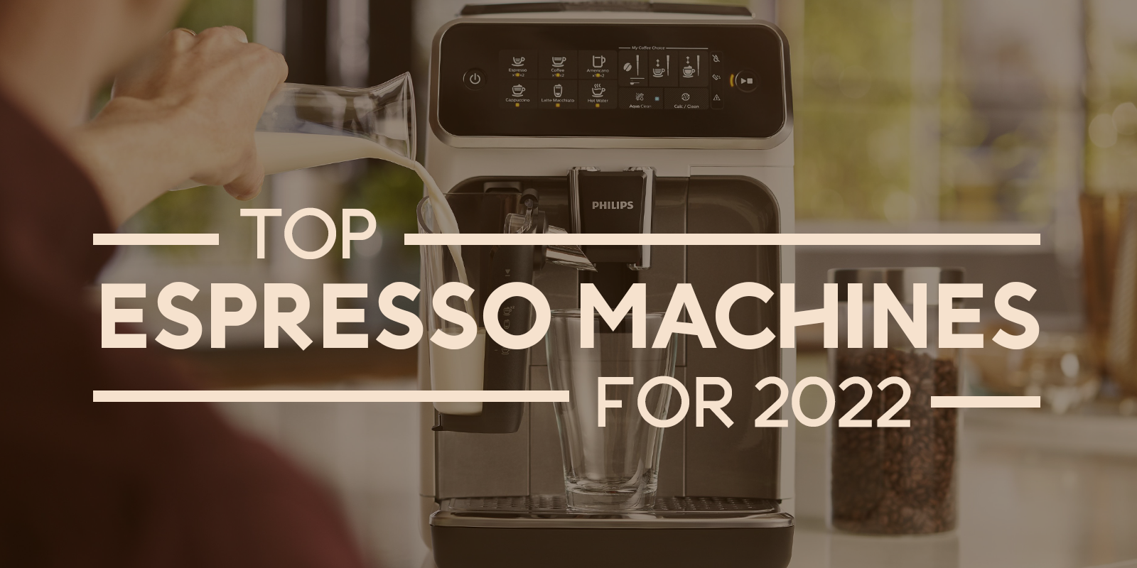 Series 3200 Fully automatic espresso machines EP3241/54