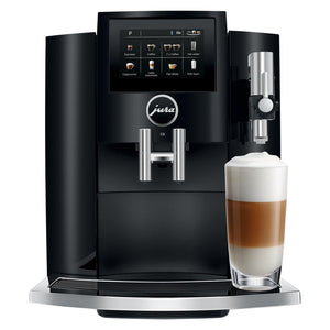 JURA S8 Piano Black Superautomatic Coffee Machine 15358 available from Espresso Canada