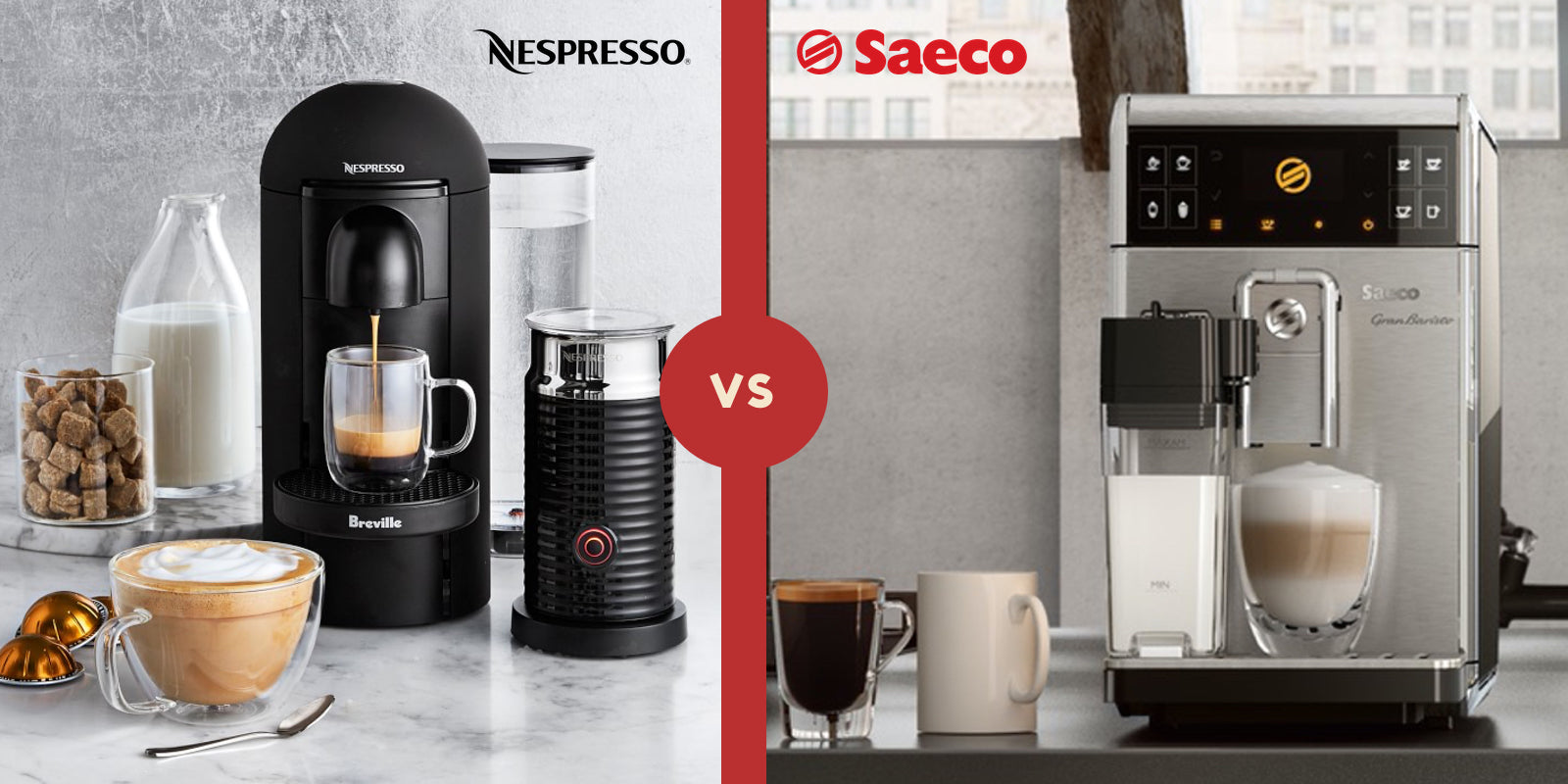 SAECO VS. NESPRESSO: Which is the better espresso - Espresso Canada