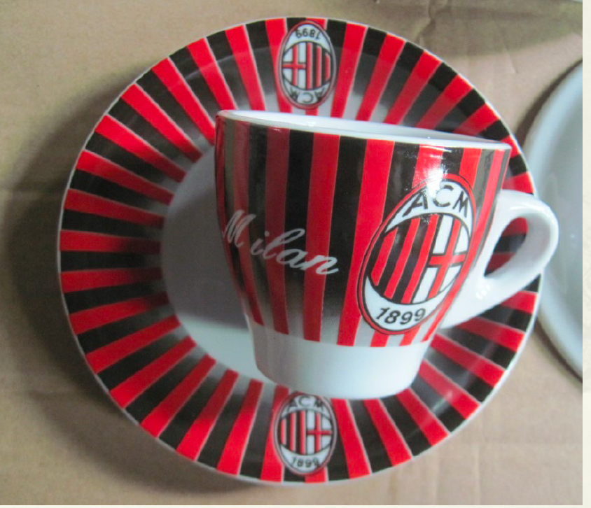 AC Milan Espresso Cup Top View