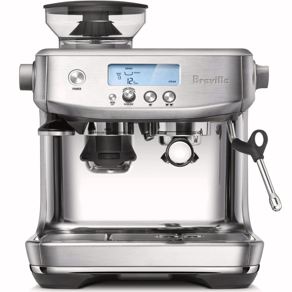 Breville Barista Pro™ Manual Coffee Machine Brushed Stainless BES878BSS