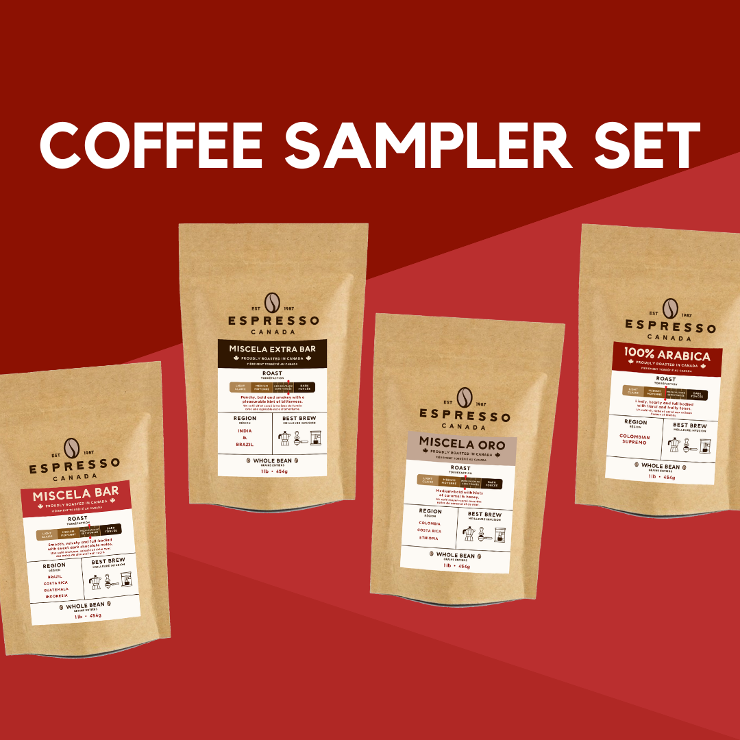 Espresso Canada Coffee Sampler⎮Whole Bean