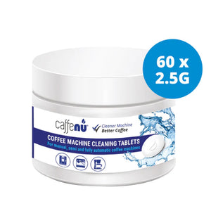 Caffenu Universal Coffee Machine Cleaning Tablets⎮Tub of 60 count 2.5g - Espresso Canada