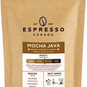 Mocha Java coffee