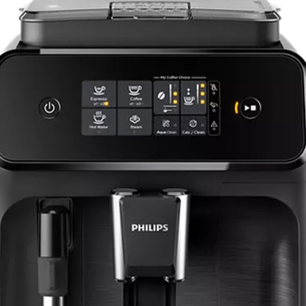 Philips EP1220/04 Close Up of Front Panel Superautomatic Espresso Machine