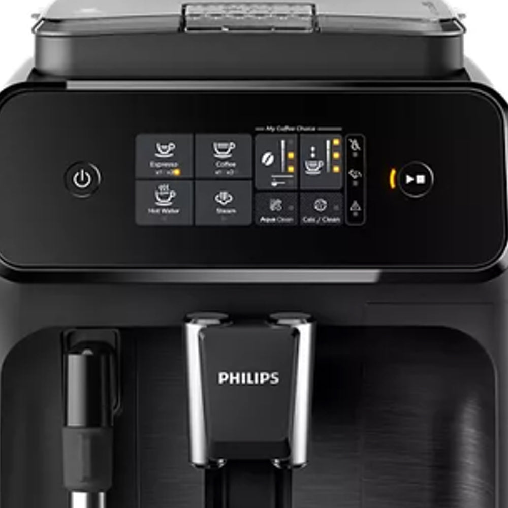 Philips EP1220/04 Close Up of Front Panel Superautomatic Espresso Machine