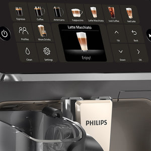 Philips Saeco 5500 LatteGo Series Espresso Machine  EP5544/90 with LatteGo + Iced Coffee - Espresso Canada