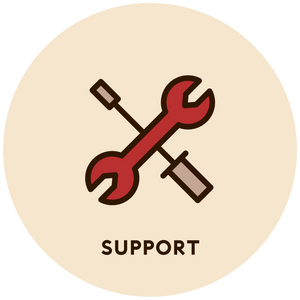 Espresso Canada logo showing they provide support and service for products they sell.