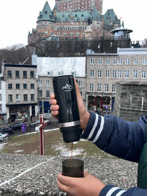 FlexiGet™ | Portable Coffee Maker | Cordless, USB Rechargeable