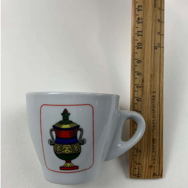 Espresso Cups⎮Porcelain 90 ml⎮Italian Playing Cards - Espresso Canada