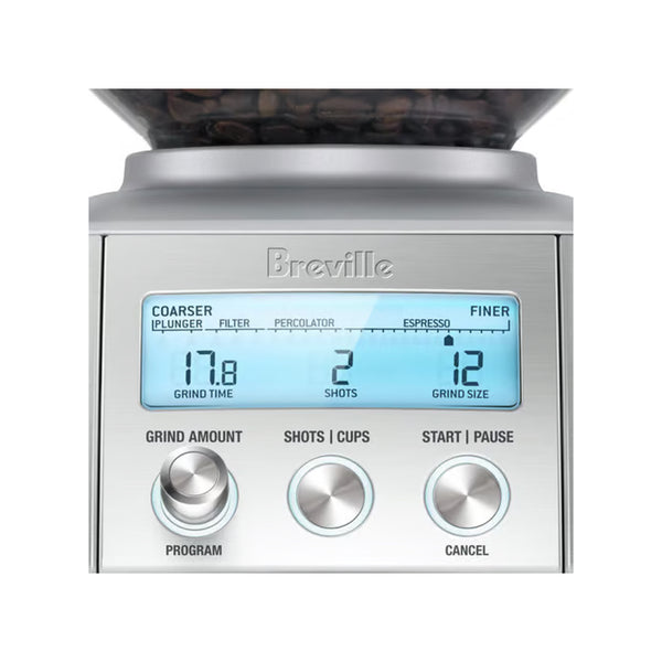 Breville The Smart Grinder Pro™  Black Stainless Steel BCG820BST - Espresso Canada