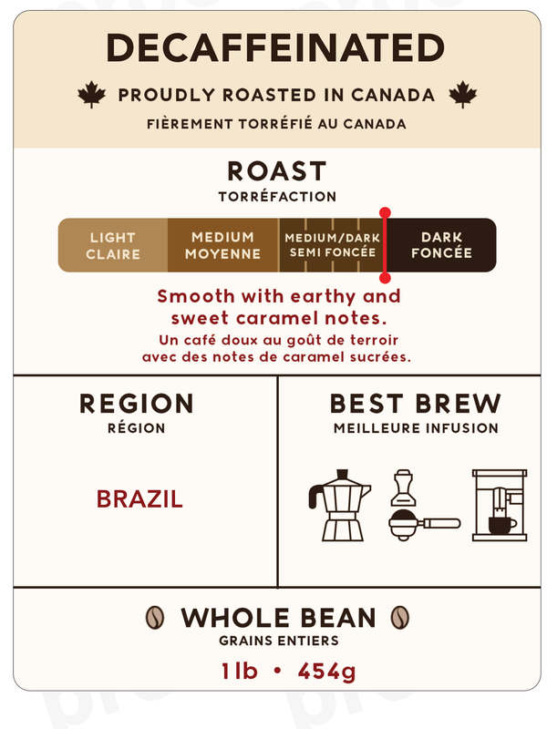 Decaffeinated⎮Italy's Best Espresso Beans⎮Non-Oily Coffee Beans