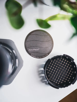AeroPress Stainless Steel Reusable Filter - Espresso Canada
