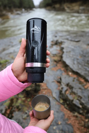 FlexiGet™ | Portable Coffee Maker | Cordless, USB Rechargeable