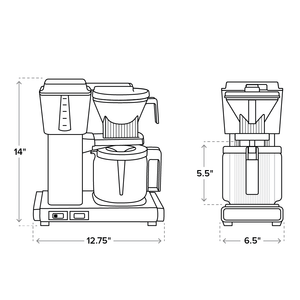 Moccamaster Select | Glass Carafe Brewer