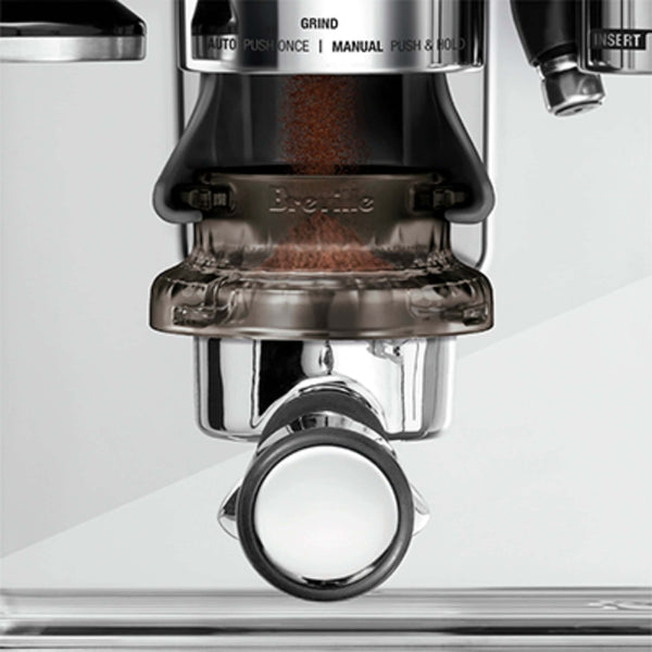 Breville Dosing Funnel BEA201 attached to portafiler
