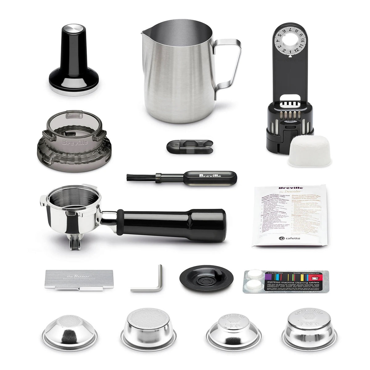 Breville The Barista Express BES870  Accessories