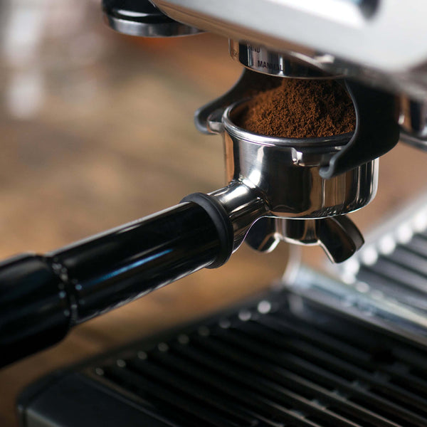 Breville Barista Touch Portafilter Closeup available at Espresso Canada