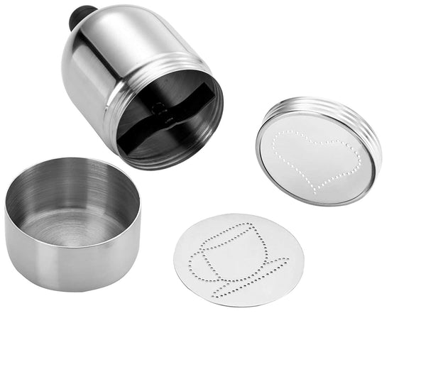 Stainless steel stencil for decorating cappuccino and deserts by Cafe Culture