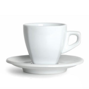 Cappuccino Cup⎮Made In Italy⎮White Nuova Point Asti Style - Espresso Canada