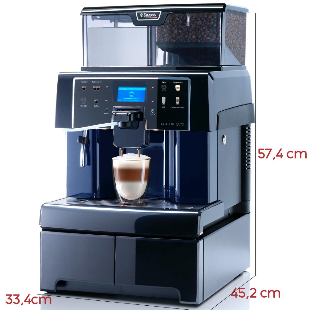 Saeco Aulika Evo Top Superautomatic Coffee Machine RIHSC Dimensions