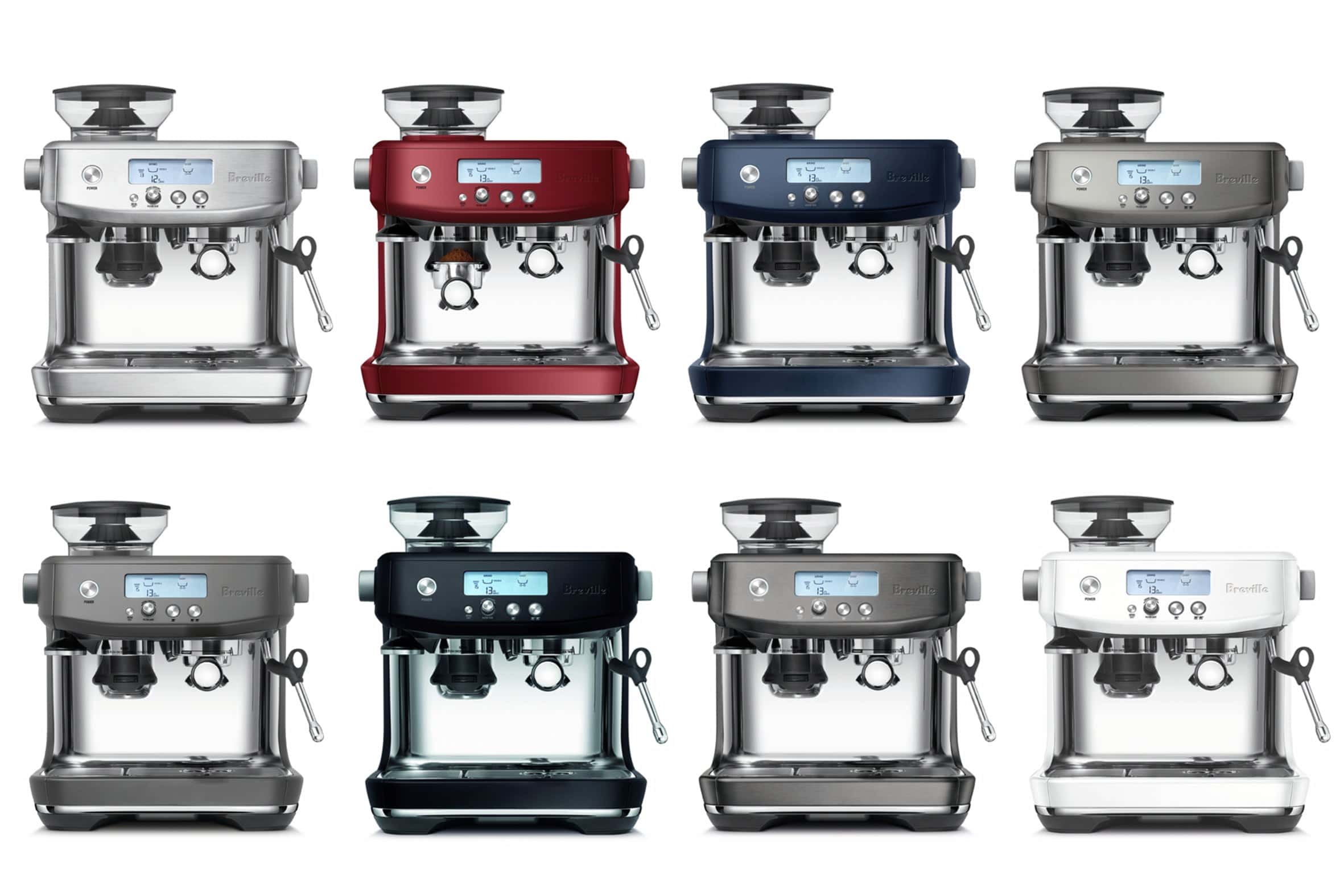 Breville Barista Pro Manual Coffee Machine Black Truffle BES878BTR