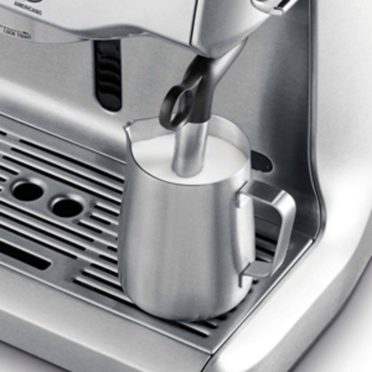 Breville Oracle BES980 Brushed Stainless Steel Milk frother available from Espresso Canada