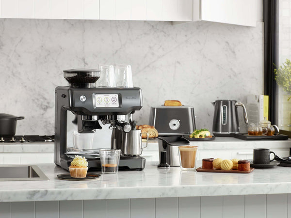 Breville the Barista Touch™ Automatic Espresso Machine Black Truffle BES880BTR - Espresso Canada