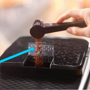 Replacement part no. 421944084601 Bypass doser lid for Philips Saeco Superautomatic Coffee Machines