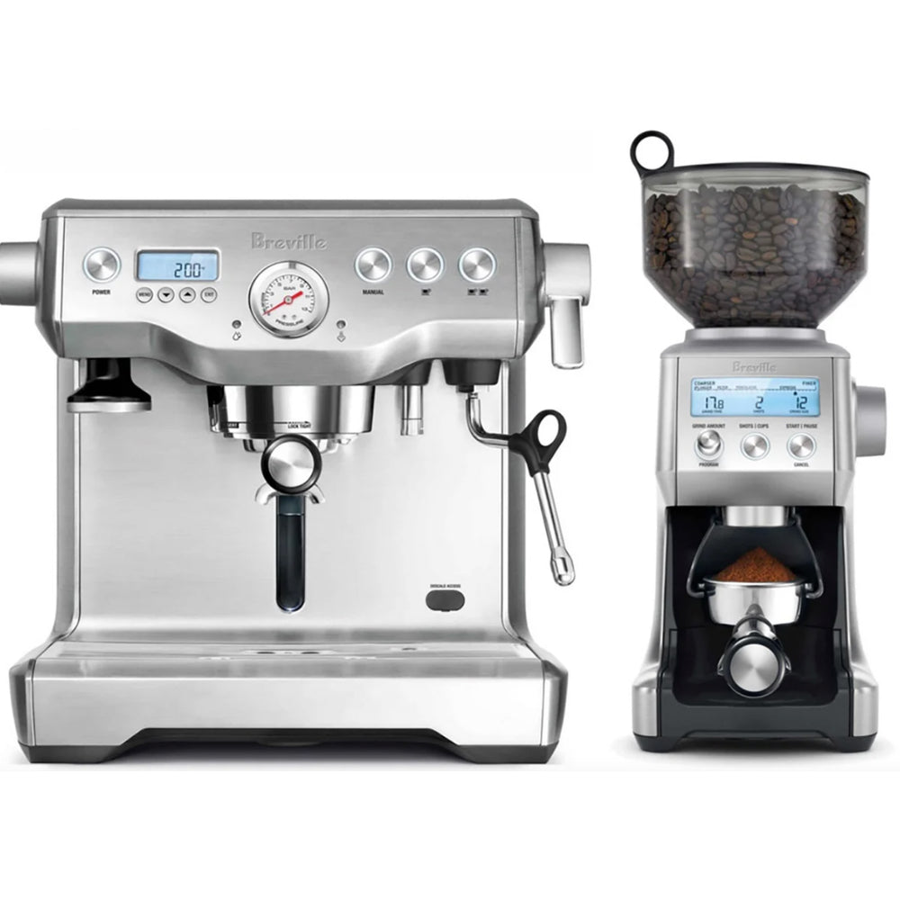 Breville Dynamic Duo  Dual Boiler Coffee Machine and Smart Grinder BEP920