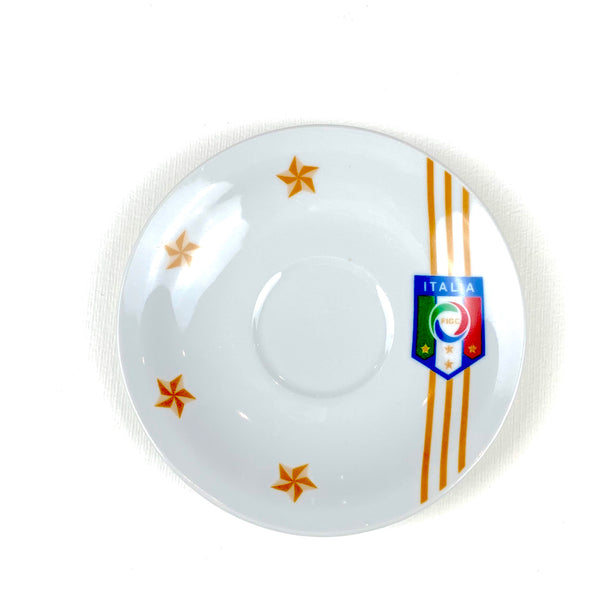 Italian National Soccer Forza Italia Azzurri Espresso Cup Saucer