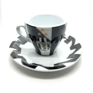 Serie A Italian Soccer Inter Espresso Cup and Saucer
