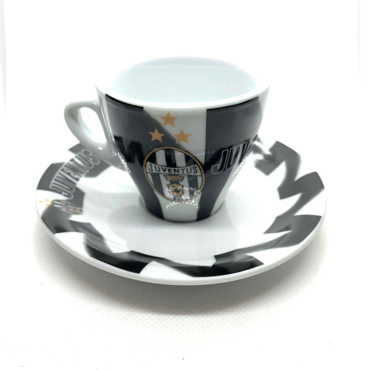 Serie A Italian Soccer Inter Espresso Cup and Saucer