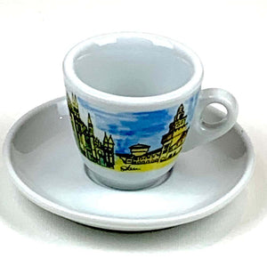 Nuova Point Made in Italy Italian Cities Scene Espresso Cup from Espresso Canada