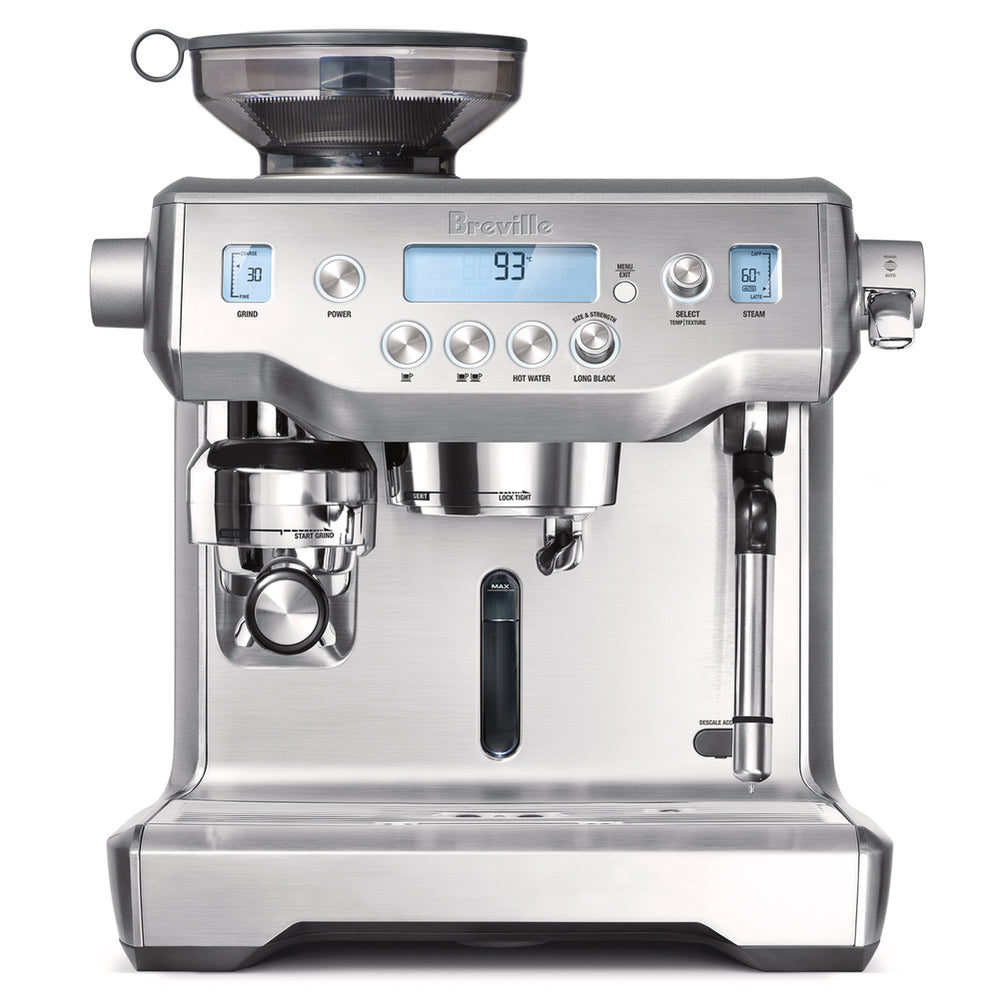 Breville Oracle BES980 Brushed Stainless Steel available from Espresso Canada