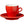 Nuova Point Espresso Cup Red in Milano Style