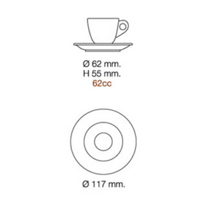 Espresso Cup⎮Made In Italy⎮Italian Cities Nuova Point Genova Style - Espresso Canada