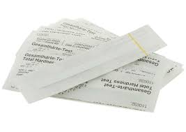 Water Hardness Testing Strips available at Espresso Canada